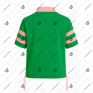 Personalizado griego alfa | Kapa | Alpha AKA Sorority ropa de algodón orgánico a rayas de gran tamaño bordado camisa con cuello - Product Image 2