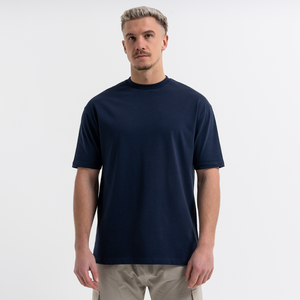 เสื้อยืดโอเวอร์ไซส์ผ้าฝ้ายพรีเมียม 100% สำหรับใส่ลำลอง เล่นกีฬา หรือออกกำลังกาย แขนสั้น - Product Image 3