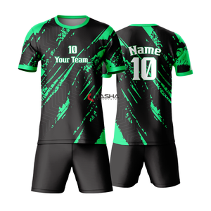 Conjunto de ropa deportiva de fútbol personalizada para hombre, camisetas de fútbol y camisetas, uniformes de equipo de fútbol con impresión por sublimación personalizada - Product Image 3
