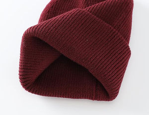 Gorro de Punto Cálido de Invierno y Otoño con Diseño de Patrón Sólido 100% Acrílico, Moderno, a Prueba de Frío, Bordado 3D, Informal, para Uso en Exteriores - Product Image 6
