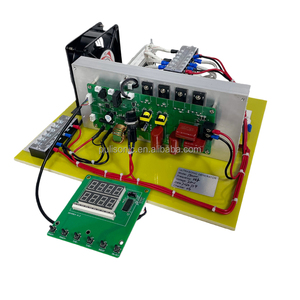 Generador ultrasónico digital 600W con seguimiento <span class=keywords><strong>de</strong></span> frecuencia y temporizador Limpiador industrial Sonicador <span class=keywords><strong>de</strong></span> potencia 28kHZ-40kHZ - Product Image 2