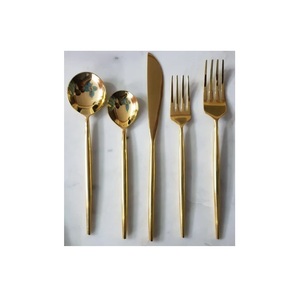 Juego de Cubiertos de Latón de Diseño Moderno a un Precio Razonable, Juego de Cubiertos de Latón para Cena con Color Latón Natural para Hotel - Product Image 3