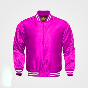 Chaqueta Stain Versity de alta calidad para hombres y mujeres, chaqueta Versity tipo botón a la moda, chaqueta Versity de diseño a la moda a prueba de viento - Product Image 1