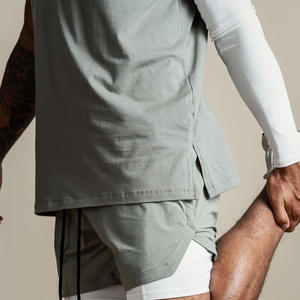 Vêtements d'entraînement sur mesure débardeur pour hommes vêtements de sport respirant hommes débardeur pour vente en ligne - Product Image 4