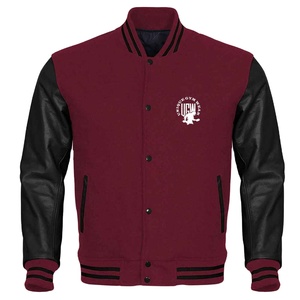 Chaqueta de Béisbol Personalizada para Hombre, al por Mayor, de Lona, Impermeable, Cortavientos, con Capucha, Estilo Universitario, para Invierno, 2022 - Product Image 1