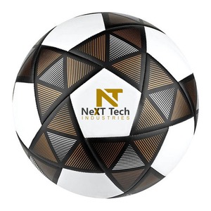 ลูกฟุตบอลรุ่นใหม่ คุณภาพสูง สำหรับเล่นกลางแจ้ง เย็บด้วยเครื่องจักรโดย Next Tech ออกแบบและโลโก้ตามสั่ง NTI-MB-621 - Product Image 1