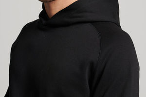 Nouvelle mode 2025, sweats à capuche pour hommes, manches longues, basiques, coton mélangé, article frais, tissu pur original, style poche zippée sur le devant - Product Image 4