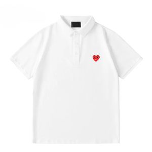 เสื้อโปโลคอวีถักสำหรับผู้ชายเสื้อโปโลผ้าคอตตอนไซส์ใหญ่พิเศษ - Product Image 3