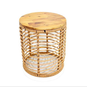 Chaise en rotin légère et durable, design traditionnel, résistante aux intempéries, pour intérieur/extérieur, décoration de salon, facile à nettoyer, jardin - Product Image 2