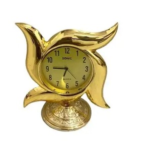 H.M.A artesanías náuticas latón Art Deco Reloj de pared silencioso Vintage marítimo cuarzo reloj hogar Oficina cabina analógico bodas - Product Image 6