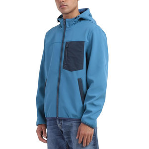 Servicio OEM, chaquetas para exteriores para hombre, chaqueta deportiva Softshell transpirable, chaqueta Softshell para hombre - Product Image 3