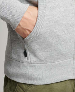 Sudadera con Capucha y Cremallera para Hombre, Estilo Lavado Ácido, Lisa, de Invierno, Personalizable, de Felpa Gruesa - Product Image 2