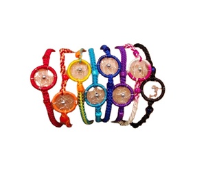 สร้อยข้อมือมิตรภาพถักทอด้วยมือ - Product Image 1