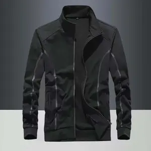 2025 primavera otoño nueva tendencia de moda ropa deportiva informal para hombres de alta calidad de dos piezas cómodo chándal transpirable tallas - Product Image 5