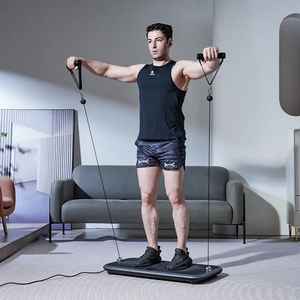 Máquina de Gimnasio Inteligente Todo en Uno RH USD 400, de Acero Inoxidable/Aluminio, para Entrenamiento de Piernas, Estación de Pesas Negra - Product Image 2