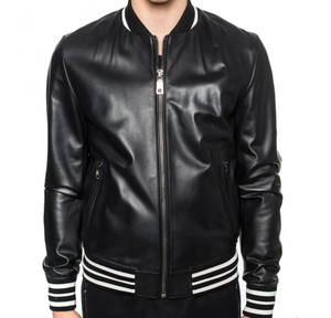 เสื้อแจ็กเก็ตบอมเบอร์2024หนังนักบินปักลายดิจิตัลแจ็คเก็ตซับในสำหรับฤดูหนาว - Product Image 2