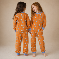 Pijamas de Bambú para Niños, Mameluco para Bebés, Ropa de Dormir Suave y Elástica de Manga Larga, Impresión Personalizada, Marca Privada para Niños Pequeños