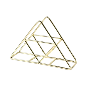 Art indien Villa or fini porte-serviettes Squire Design fer avec organisateur pour salle à manger couleur noire fonctionne également Vase de sol - Product Image 5