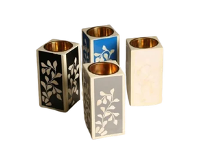 Quemador de incienso hecho a mano MOP última perla madre artística para oficina en casa Rose Candy Ocean para Navidad religiosa Ramadán - Product Image 2