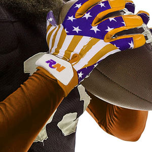 Gants personnalisés pour les joueurs de football/Concevez vos propres gants de récepteur de football américain - Product Image 4