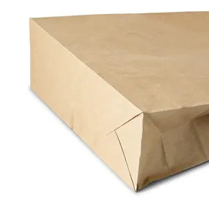 ถุงกระดาษรีไซเคิลขนาด XL 32x12x40 ซม. แบบคราฟท์เสริมหูหิ้ว สำหรับซุปเปอร์มาร์เก็ต - 250 ชิ้น/กล่อง - Product Image 5