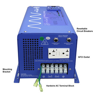 Inversor de Onda Sinusoidal Pura de 3000W, 12VDC a 120VAC, Monofásico, para Uso Doméstico, Convertidor de Energía Solar - Product Image 5