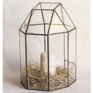 Unique Glass Geometric Shaped <b>Terrarium</b> Glass <b>Jar</b> With Lid Succulents Plant Hanging <b>Terrarium</b> Vase Home Decoration - Product Image 2