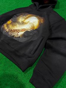 Sudadera con Capucha Casual de Invierno con Estampado DTF, Felpa de Algodón 100% Suave de Primera Calidad, Impresión a Todo Color Personalizada, Sin Grietas, Unisex - Product Image 5