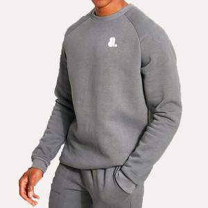 Nueva moda para hombre, jersey de cuello redondo, 100% algodón, transpirable, tejido de punto pesado, estampado Vintage informal de gran tamaño - Product Image 1