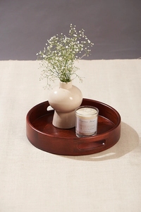 ถาดเสริฟไม้ขัดเงาจานแต่งงานจานรองแฮนด์เมดคุณภาพดีเสิร์ฟจานไม้หรือถาดเสริฟ - Product Image 4