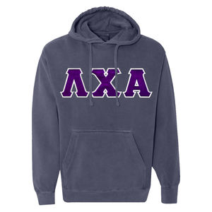 Sudaderas con Capucha de Felpa de Algodón Premium para Hermandades y Fraternidades, Personalizadas con Letras Griegas Alfa, Tallas Grandes - Product Image 6