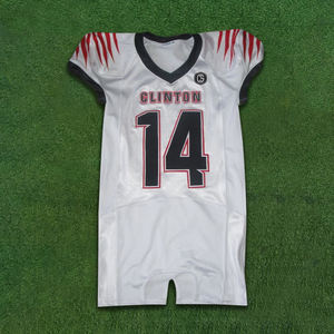 Tela de poliéster de malla de camiseta de fútbol con impresión de transferencia de calor Camisetas de fútbol de primera calidad fabricadas en Pakistán - Product Image 4