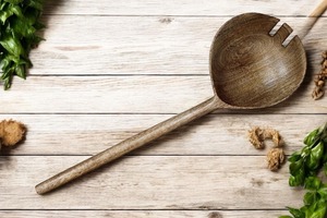 Cucharas de madera de primera calidad para chefs profesionales. Juegos de cucharas de madera con acabados naturales. Por qué las cucharas de madera son mejores para fundición. - Product Image 5