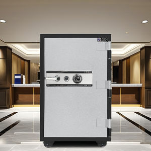 Coffre-fort ignifuge de bureau SLS-108C avec fonction de combinaison sécurisée de verrouillage numérique et clé pour le stockage de documents - Product Image 2