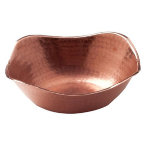 Bol à soupe martelé en cuivre rustique Bol à fruits antique en cuivre rond de la plus grande qualité à prix attractif Fournisseur de vaisselle - Product Image 5