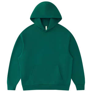 Sweat-shirts pour hommes de grande taille, streetwear personnalisé, 100% coton, 360g, écologiques, décontractés, surdimensionnés et respirants, logo sur le devant - Product Image 1