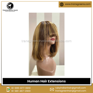 วิก100% บ๊อบเปียโนคอลอร์วิกผมต่อแบบไม่ผ่านกระบวนการ - Product Image 4