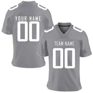 Camiseta de fútbol de malla de diseño personalizado de fábrica, camisetas de fútbol americano de alta calidad para hombres, uniforme de rugby - Product Image 1