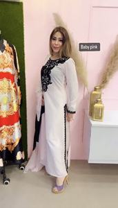 DISEÑADOR FANCY BORDADO TRABAJO TOP LARGO, PENT CON DUPATTA - Product Image 4