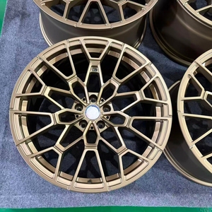 Nuevas Llantas Deportivas Monobloque de Aleación de Aluminio Forjado en Oro Bronce de 18-22 Pulgadas para G80 M3/G82 M4/G87 M2/F80/F82 <span class=keywords><strong>M5</strong></span> - Product Image 1