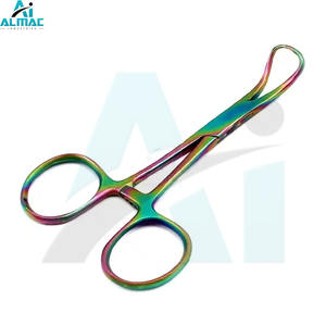 ALMAC Manual de diseño personalizado de acero inoxidable de alta calidad Backhaus toalla abrazadera fórceps instrumento quirúrgico base CE aprobado - Product Image 1