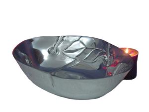 Saladier de créateur en acier inoxydable Design tendance à la mode nouveau Design personnalisé avec finition en cuivre - Product Image 3