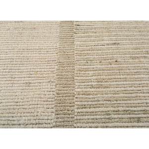 Contour Ivory Handmade Wool <b>Rugs</b> Striped Hwl-334 Rectangular for Living Room Hallway Decor Room <b>Bedside</b> <b>Rug</b> Loom Technique - Product Image 3