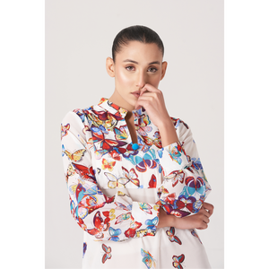 Chemise longue imprimée pour femmes - Product Image 5