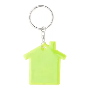 Porte-clés réfléchissant personnalisé Abrax, gadgets promotionnels avec autocollants et lumières - Product Image 1