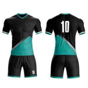 Ensemble d'uniformes unisexes de football personnalisés en tissu extensible de qualité supérieure conçu pour la flexibilité et la performance - Product Image 5