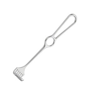 เครื่องดึงแผล Volkmann แบบมืออาชีพ8.34 "6ง่ามกึ่งแหลมลึก16มม. กว้าง30มม. ทำจากสเตนเลส - Product Image 6