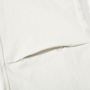 American High Street Regular Fit Flared Breathable Polyester/Cotton <b>Elastic</b> Waist Casual <b>Trousers</b> for <b>Men</b> Solid Color Loose - Product Image 3