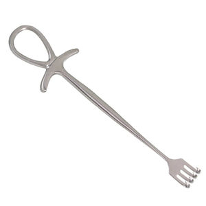 Murphy Retractor 4 pulgadas 4 puntas afiladas 28mm de ancho modificado mango de dedo instrumento quirúrgico Murphy Retractor - Product Image 5