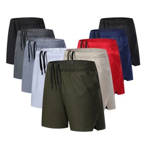 กางเกงขาสั้นหลวมพิมพ์ลายสำหรับผู้ชายกางเกงขาสั้นผ้าโพลีเอสเตอร์แห้งเร็วระบายอากาศได้ดีใส่วิ่ง - Product Image 6